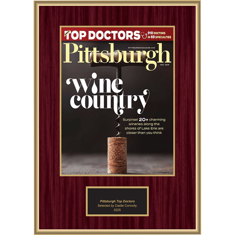 2025 Regional – Pittsburgh Magazine - Plaque