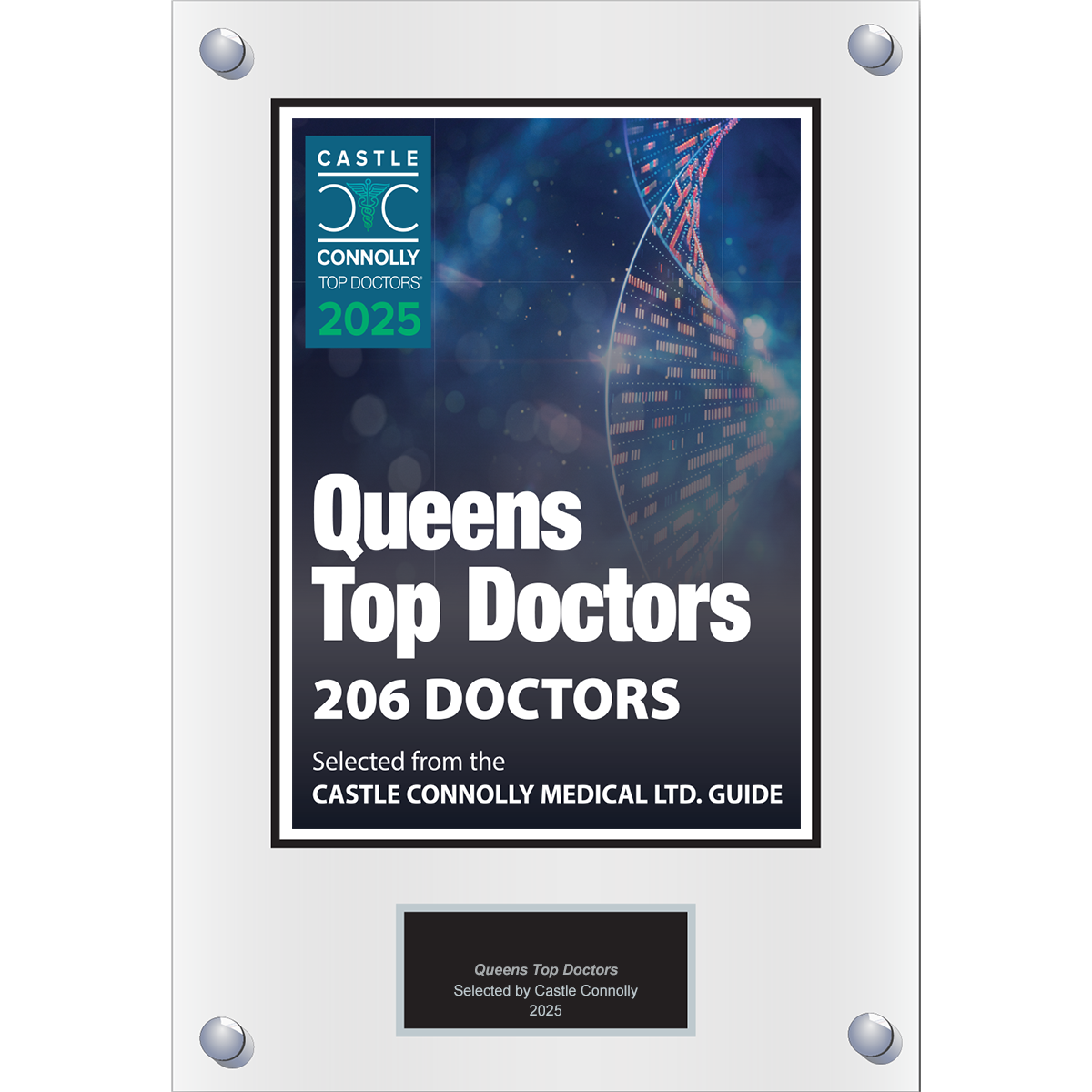 2025 Regional - Queens Magazine - Plaque