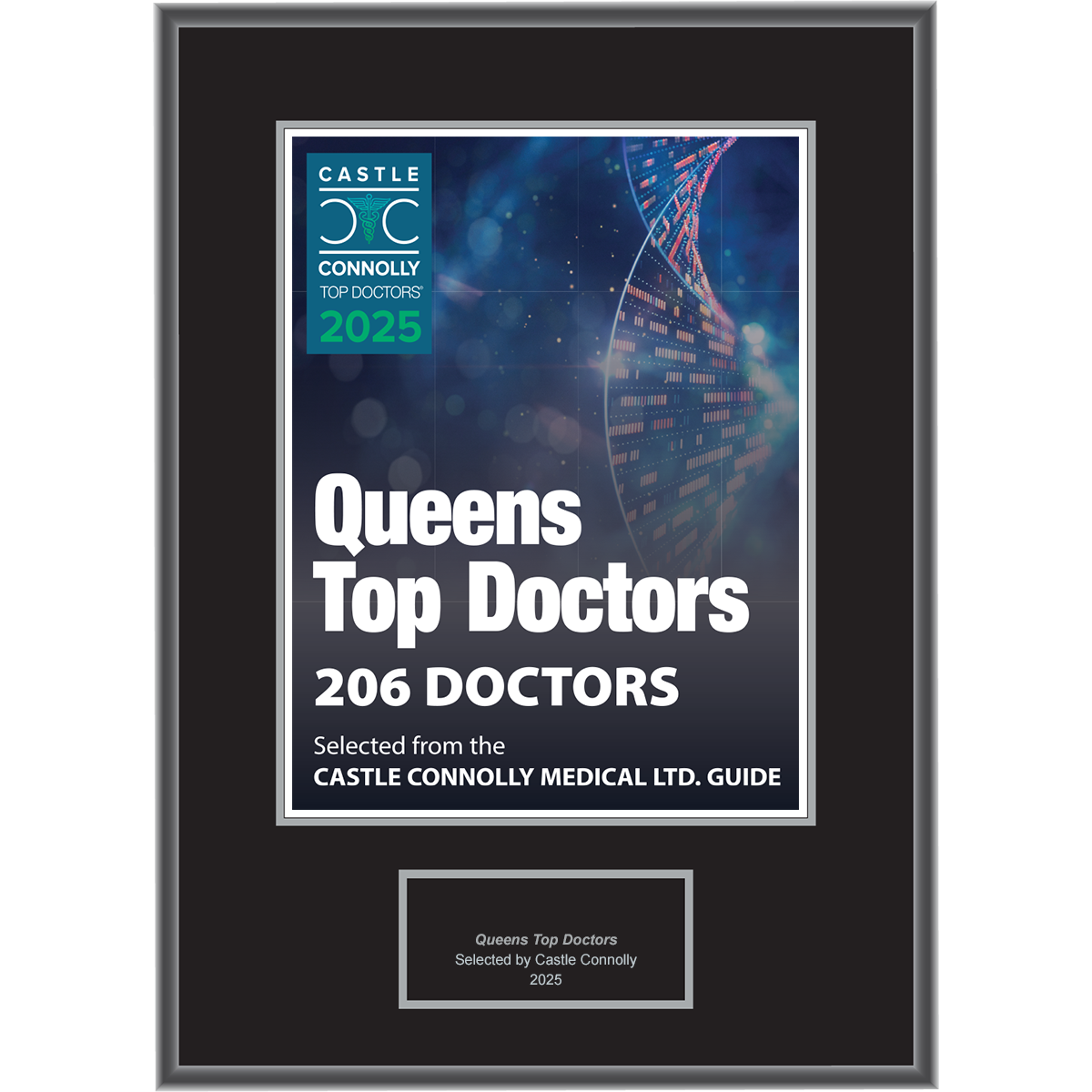 2025 Regional - Queens Magazine - Plaque