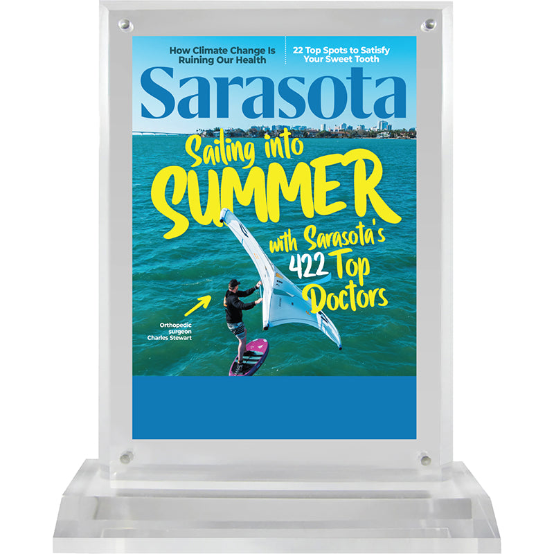 2025 Regional - Sarasota Magazine - Plaque