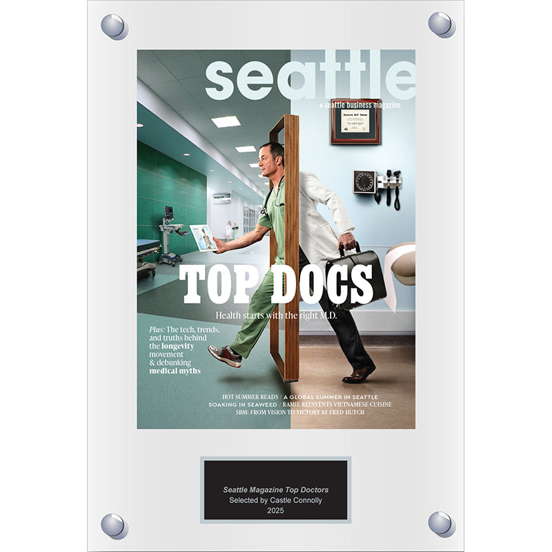 2025 Regional - Seattle Magazine - Plaque