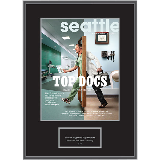 2025 Regional - Seattle Magazine - Plaque