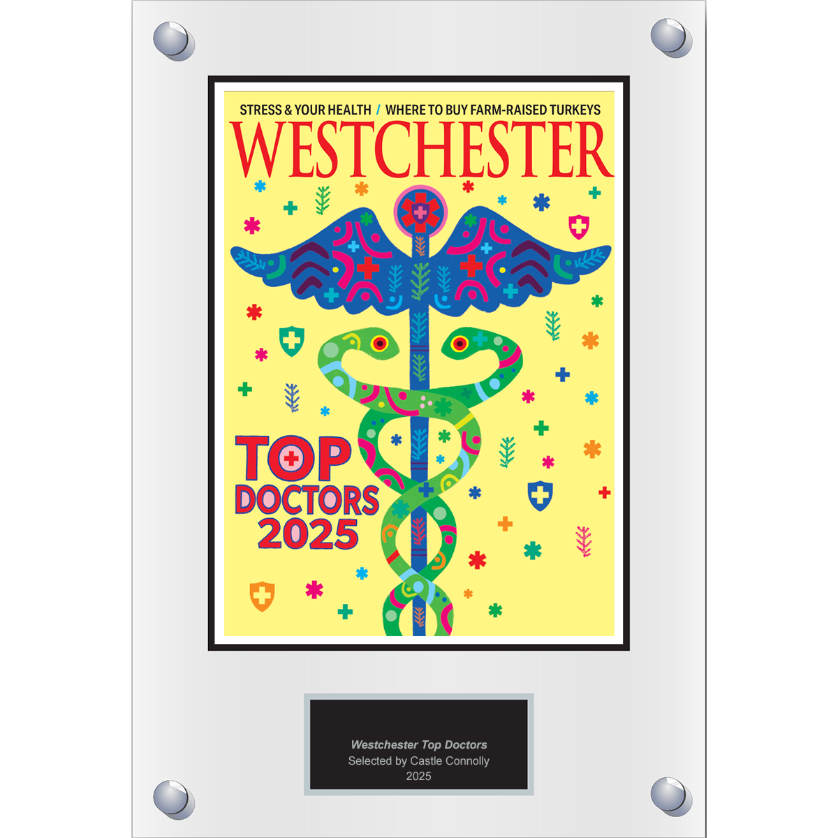 2025 Regional - Westchester Magazine - Plaque