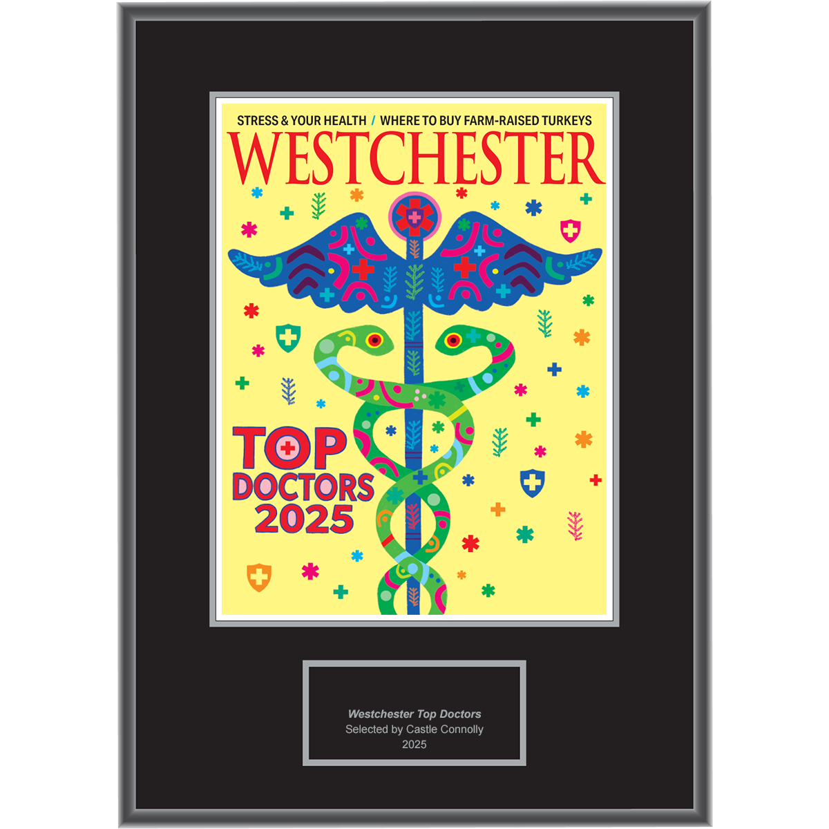 2025 Regional - Westchester Magazine - Plaque