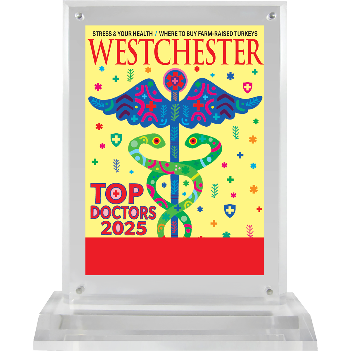 2025 Regional - Westchester Magazine - Plaque