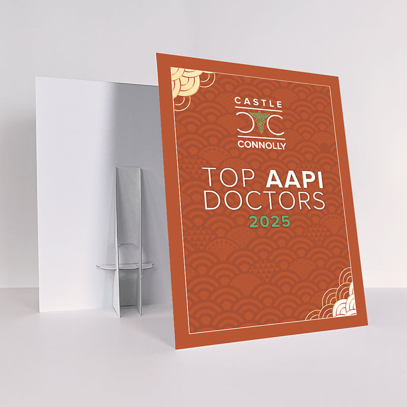 2025 Top AAPI Doctors - Plaque