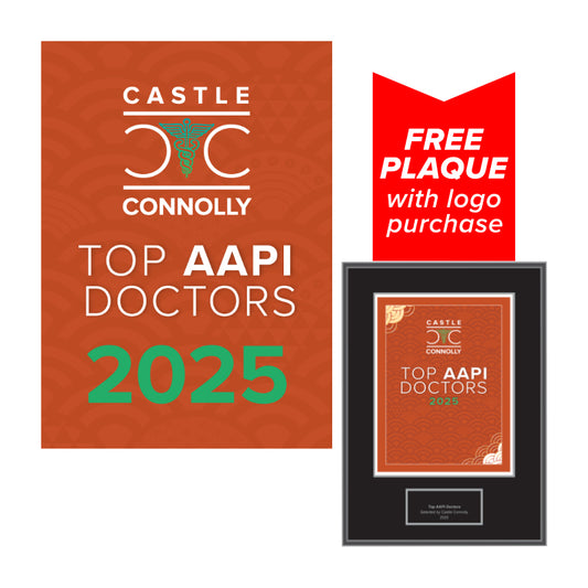 2025 Top AAPI Doctors - Logo for Social, Email & Website