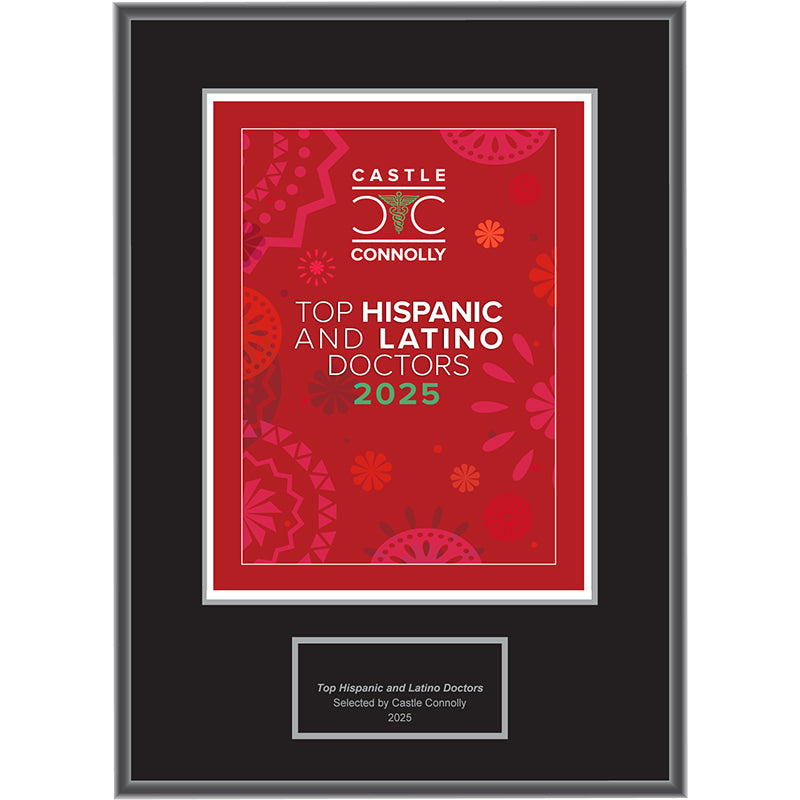 2025 Top Hispanic & Latino Doctors - Logo for Social, Email & Website