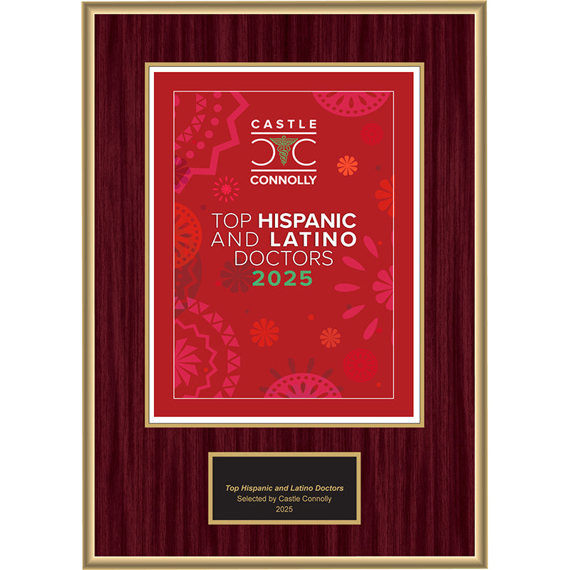 2025 Top Hispanic & Latino Doctors - Logo for Social, Email & Website