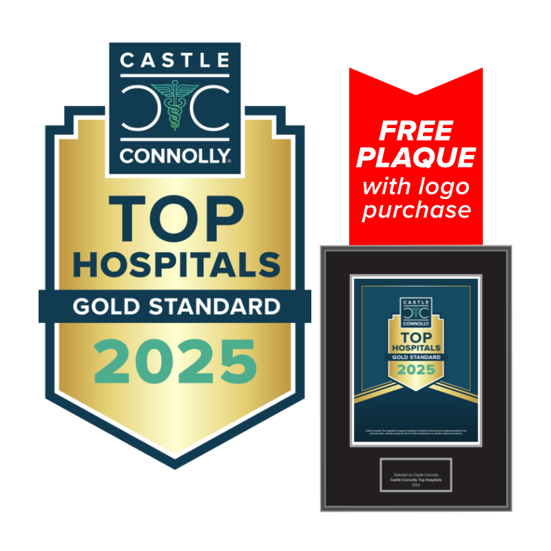 2025  Top Hospitals - Gold Standard - Logo for Social, Email & Website