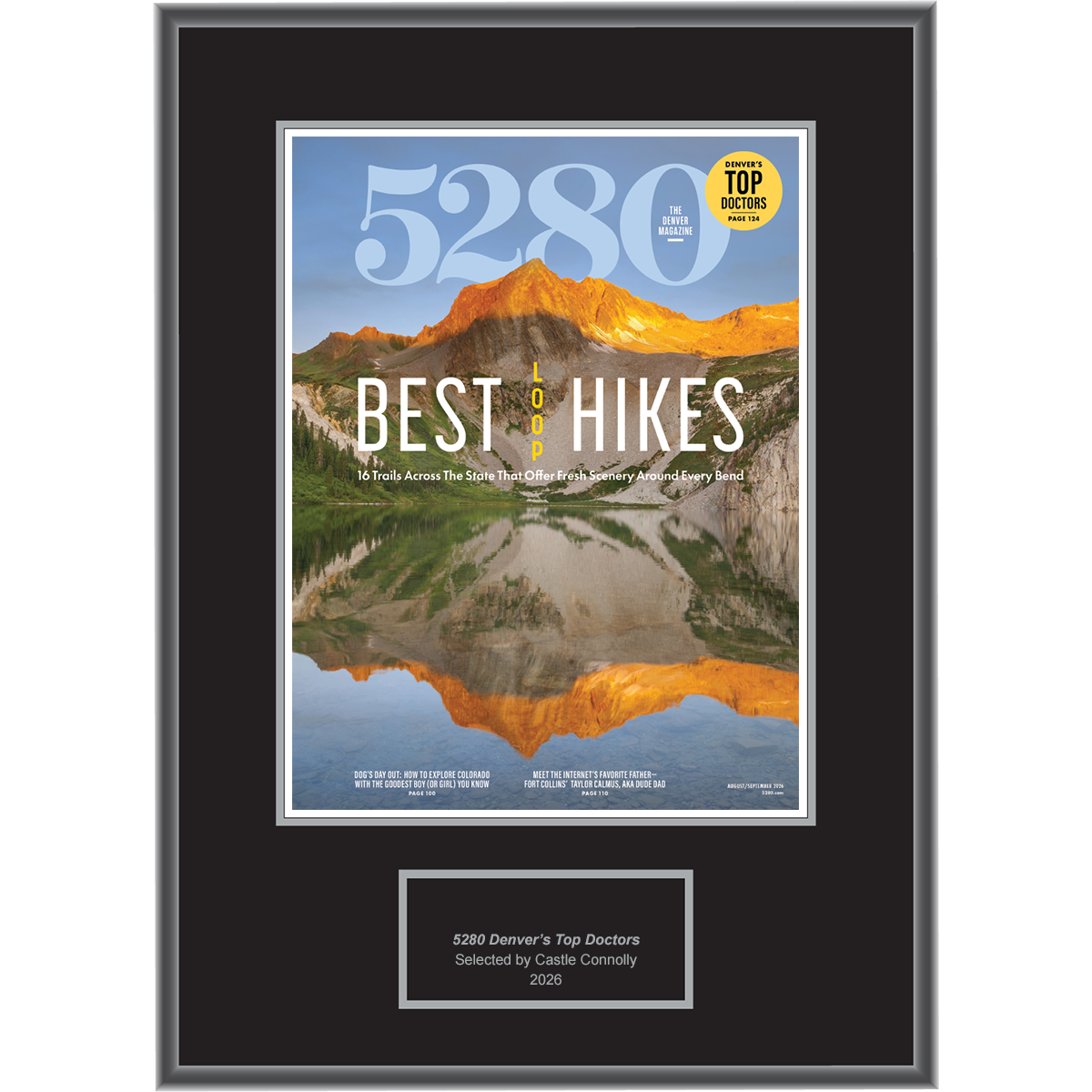 2026 Regional - 5280 Magazine - Plaque
