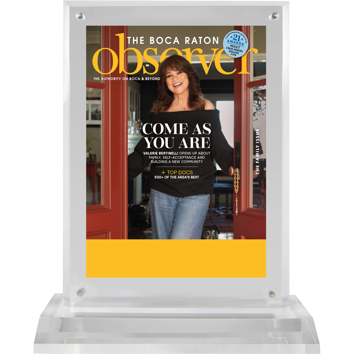 2026 Regional - Boca Raton Observer - Plaque