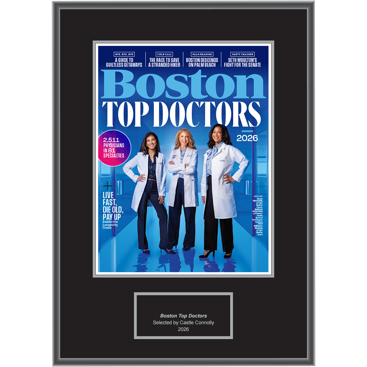 2026 Regional - Boston Magazine - Plaque