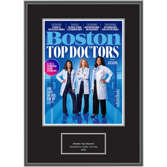 2026 Regional - Boston Magazine - Plaque