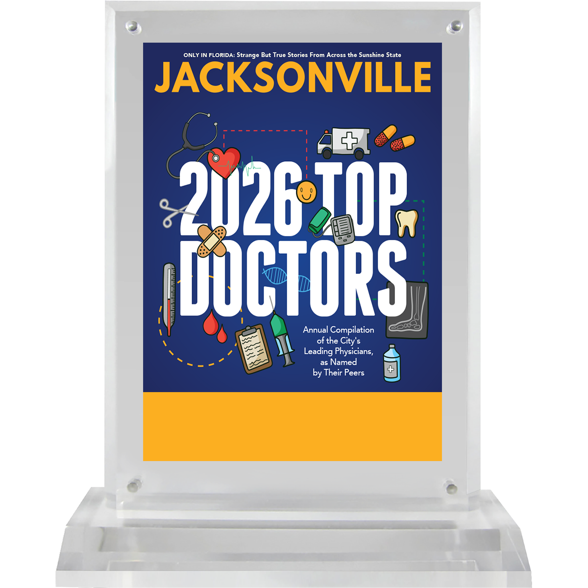 2026 Regional - Jacksonville Magazine - Plaque