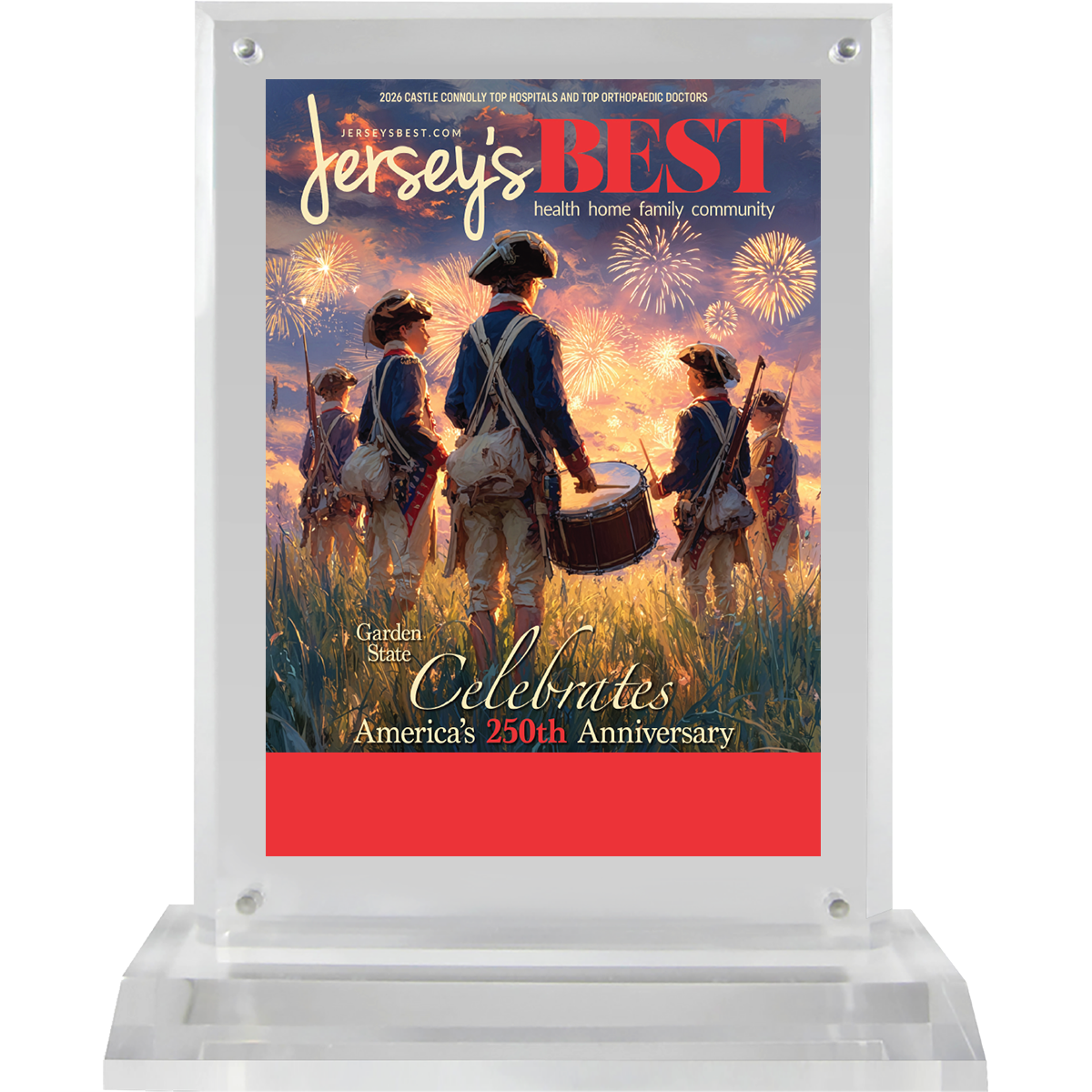 2026 Regional - Jersey's Best Magazine - Plaque