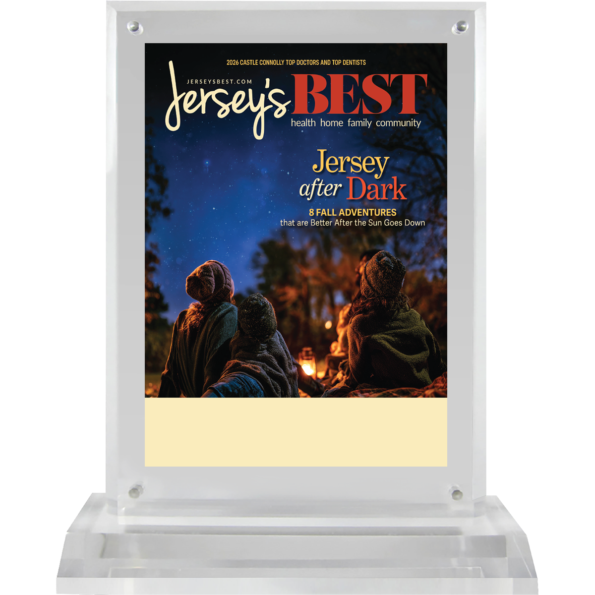 2026 Regional - Jersey's Best - Top Doctors - Plaque