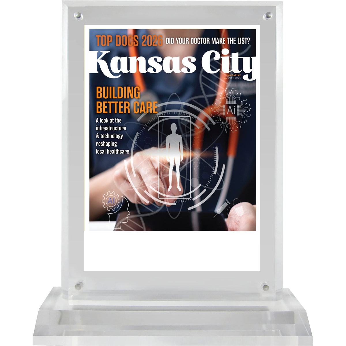 2026 Regional - Kansas City Magazine - Plaque