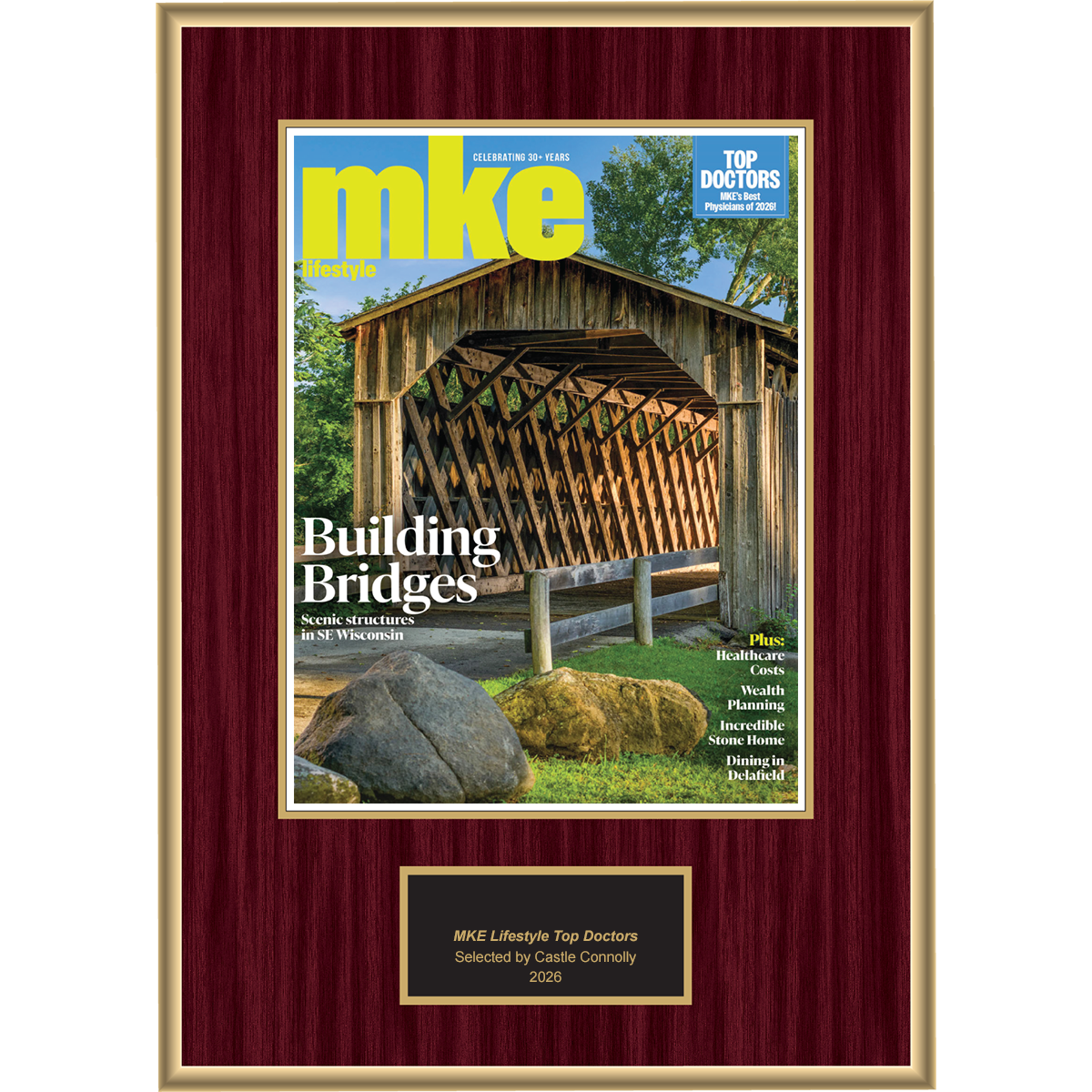 2026 Regional - MKE Lifestyle - Plaque