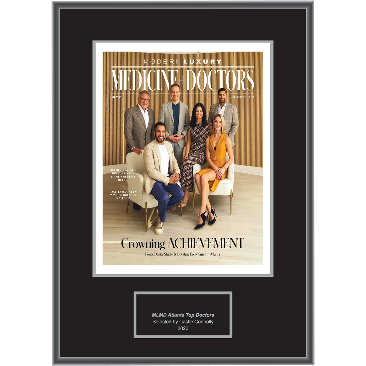 2026 Regional - Modern Luxury Atlanta Magazine - Plaque