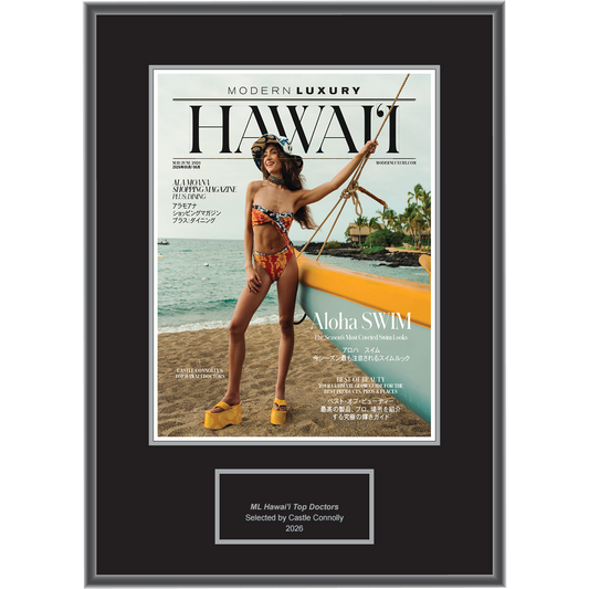 2026 Regional - Modern Luxury Hawaii - Plaque