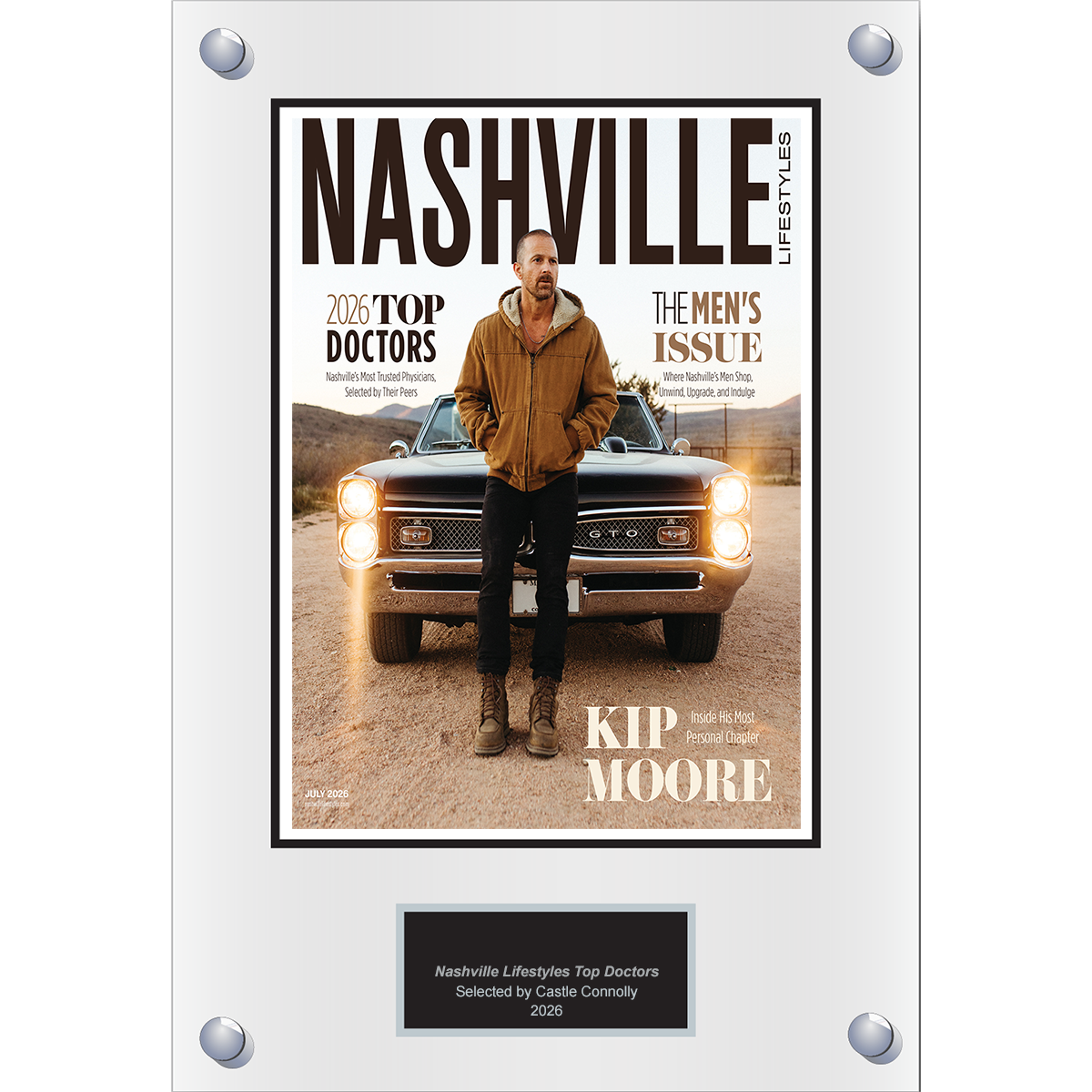 2026 Regional - Nashville Lifestyles - Plaque