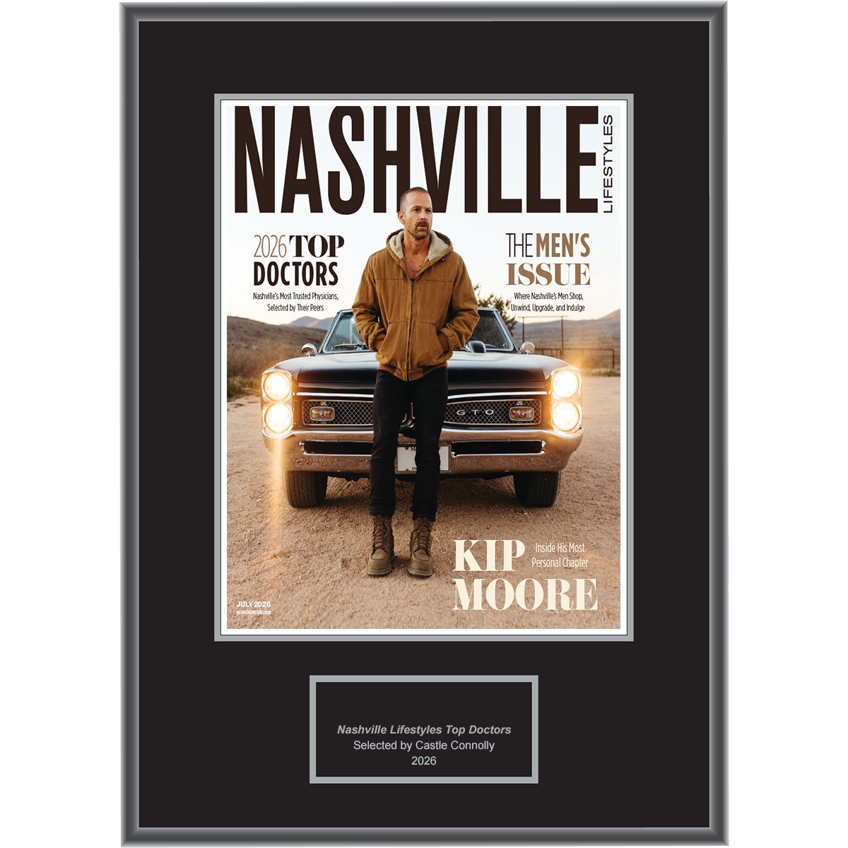 2026 Regional - Nashville Lifestyles - Plaque