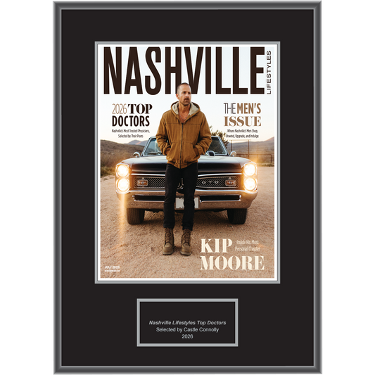 2026 Regional - Nashville Lifestyles - Plaque