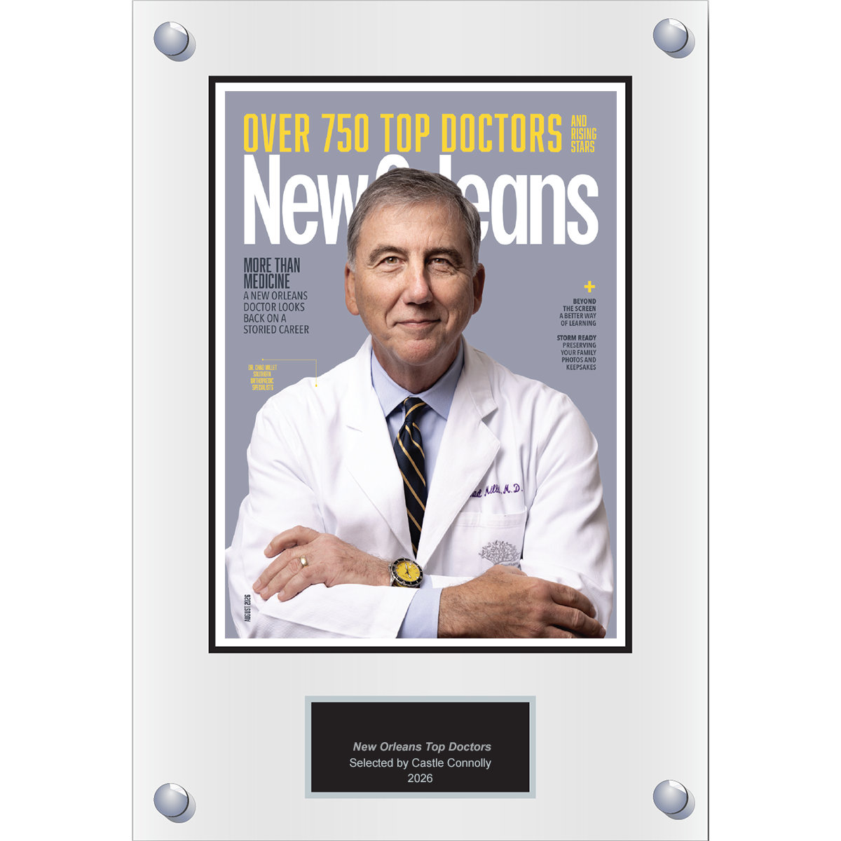 2026 Regional - New Orleans Magazine - Plaque