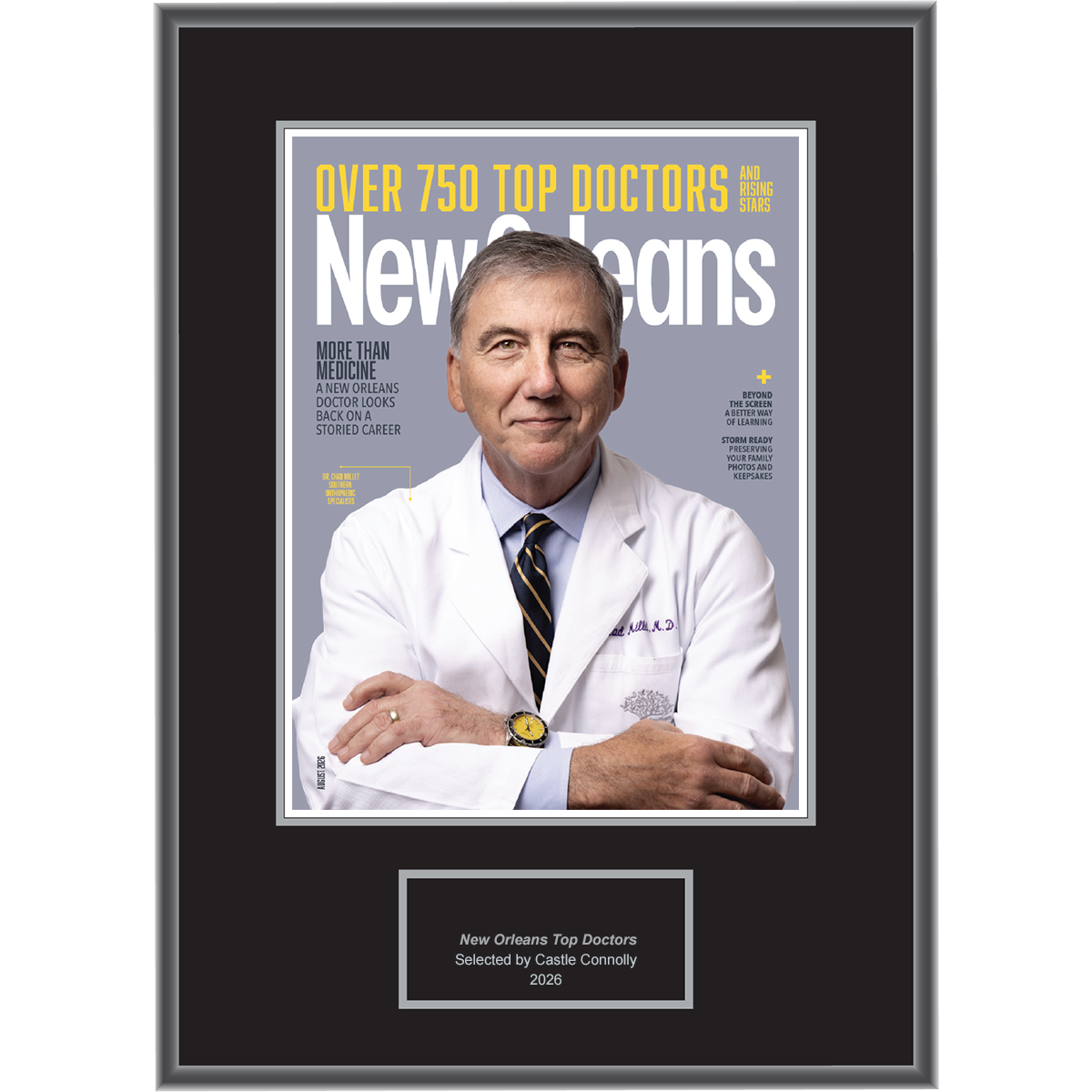 2026 Regional - New Orleans Magazine - Plaque