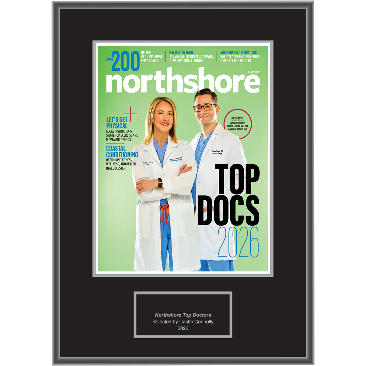2026 Regional - Northshore Magazine - Plaque