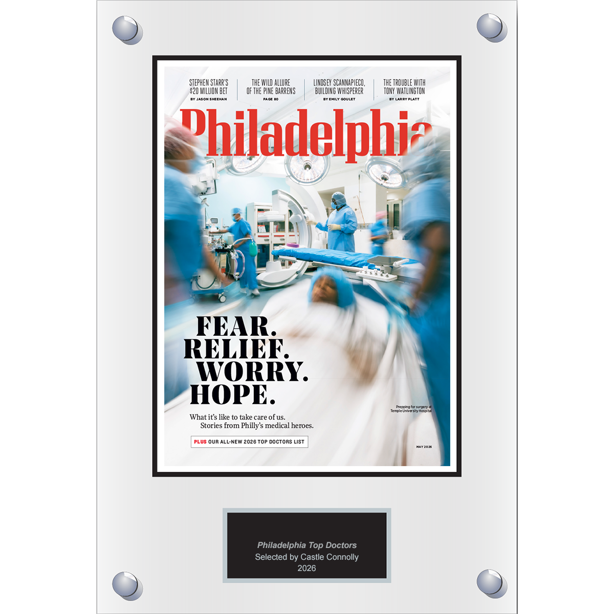 2026 Regional - Philadelphia Magazine - Plaque