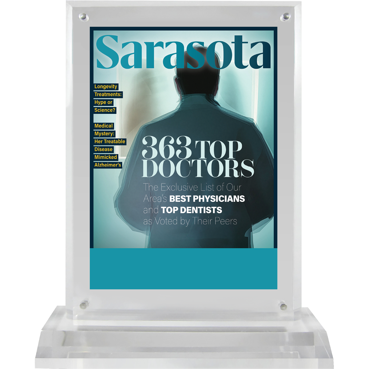 2026 Regional - Sarasota Magazine - Plaque