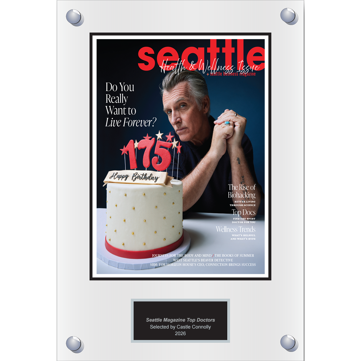 2026 Regional - Seattle Magazine - Plaque