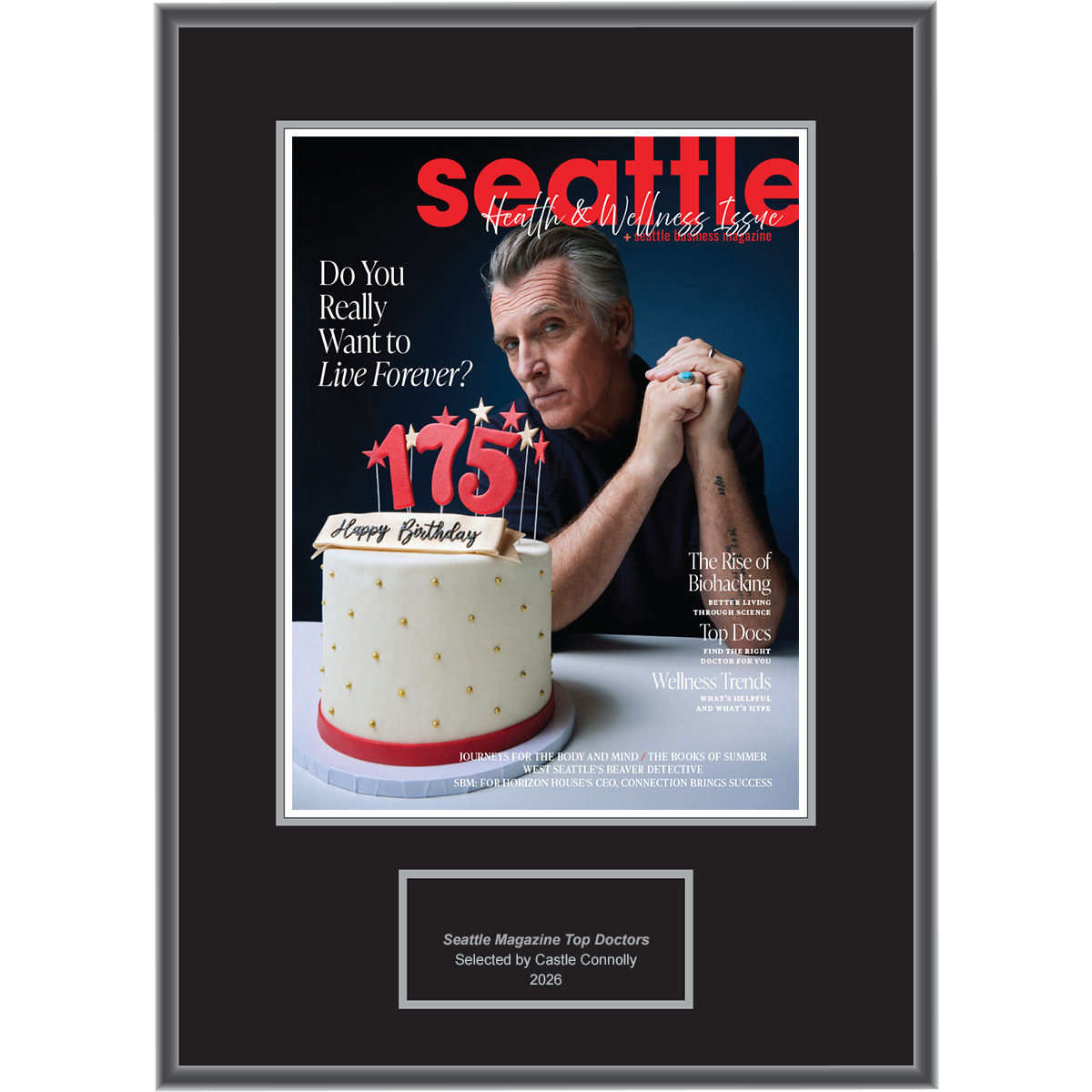 2026 Regional - Seattle Magazine - Plaque