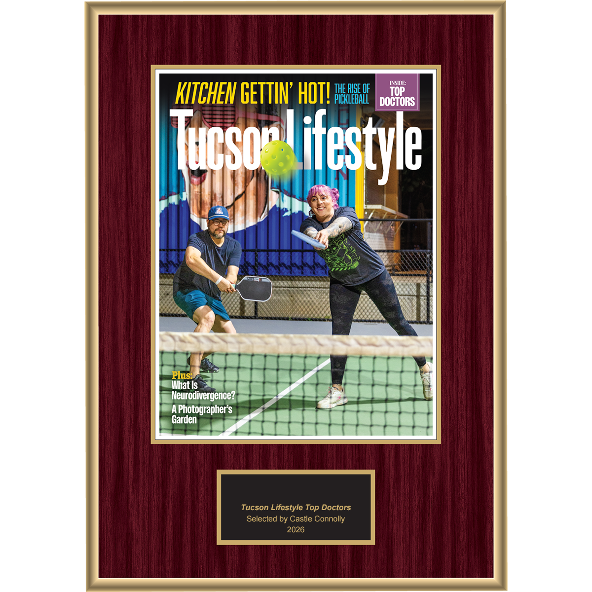 2026 Regional - Tucson Lifestyle - Plaque
