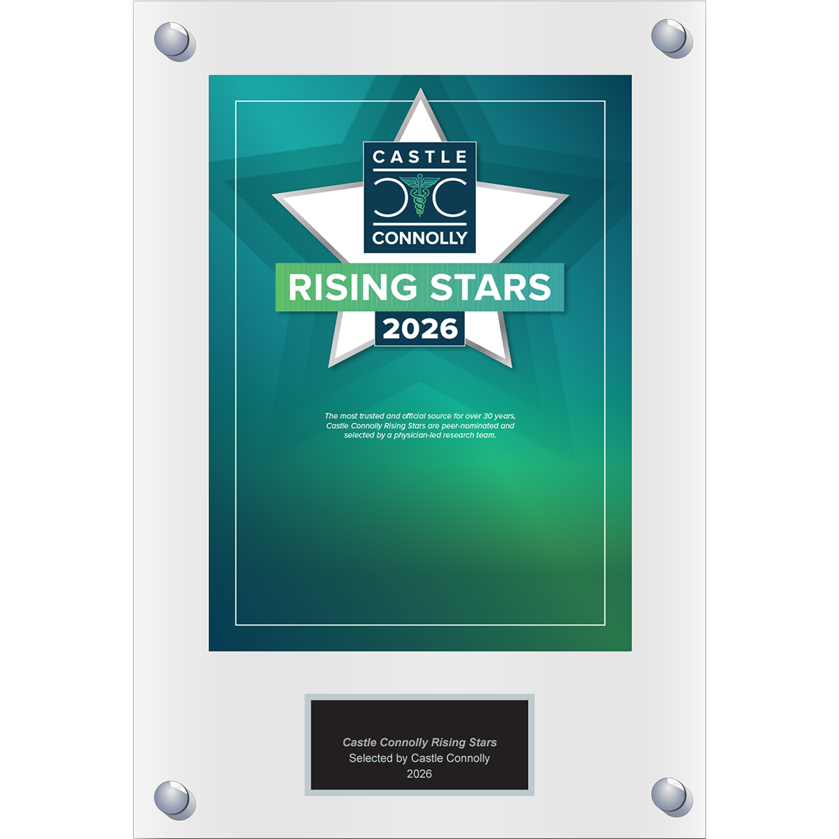 2026 Rising Stars - Logo With Free Plaque