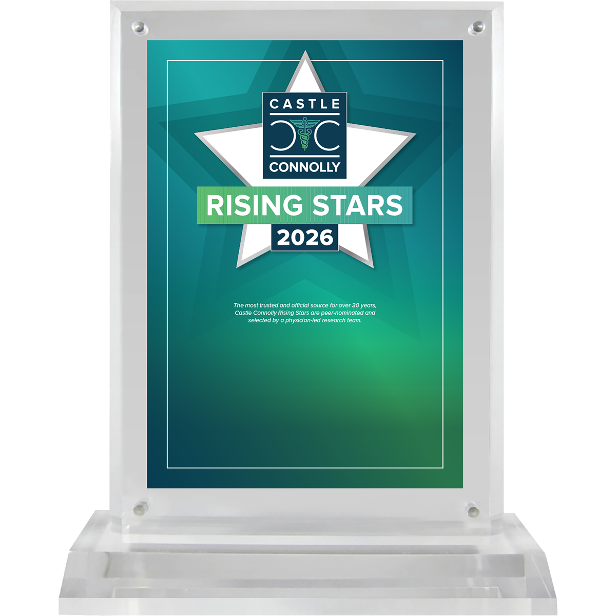 2026 Rising Stars - Logo With Free Plaque
