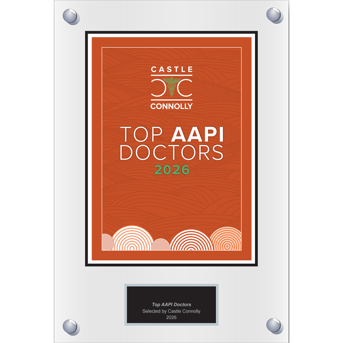 2026 Top AAPI Doctors - Logo With Free Plaque
