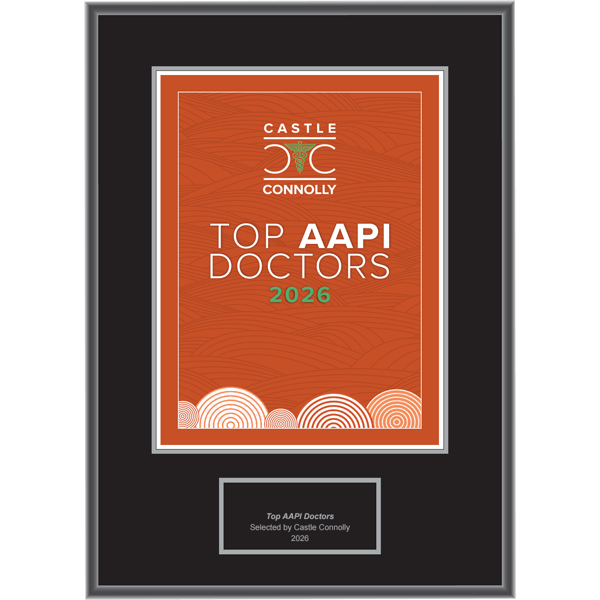 2026 Top AAPI Doctors - Logo With Free Plaque