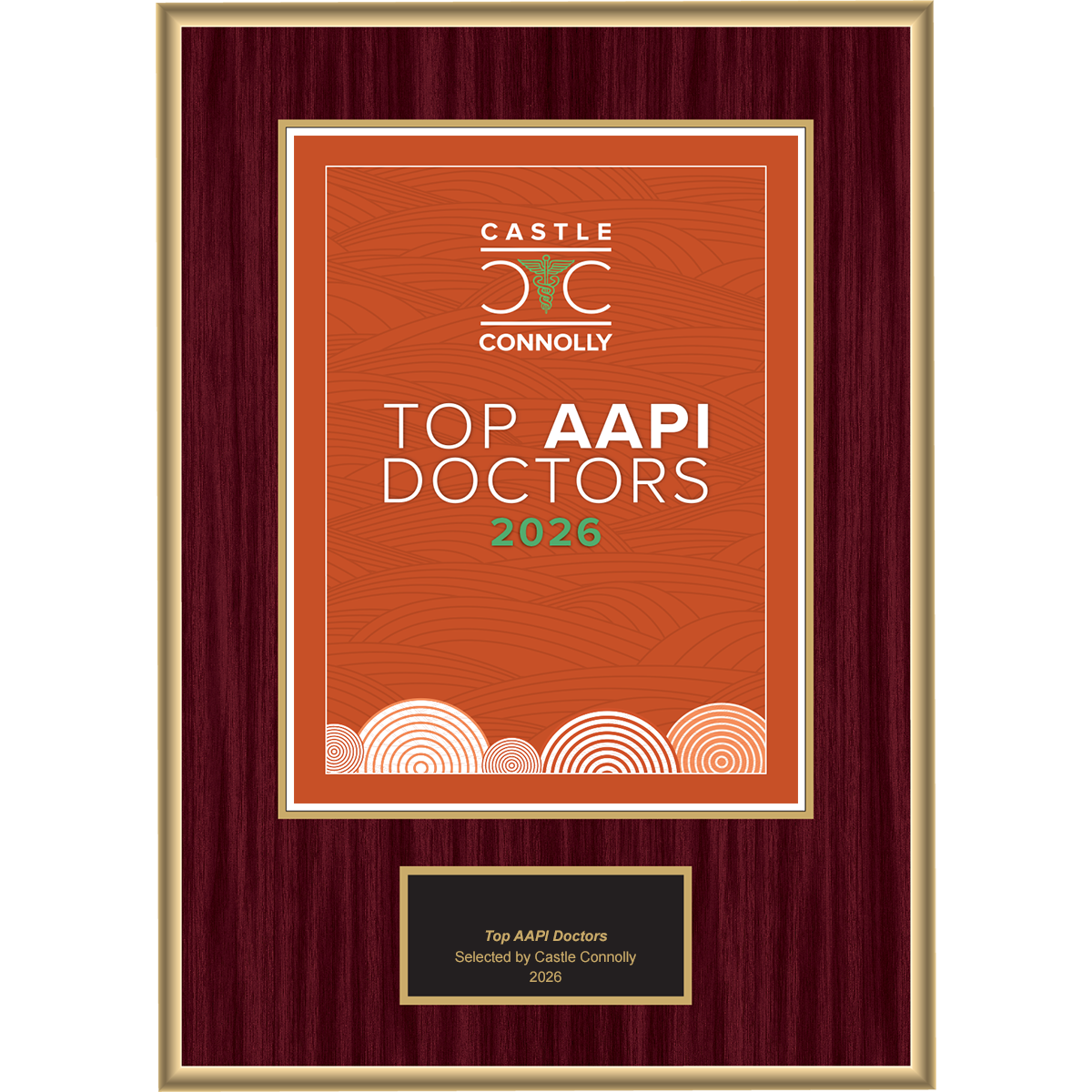 2026 Top AAPI Doctors - Logo With Free Plaque