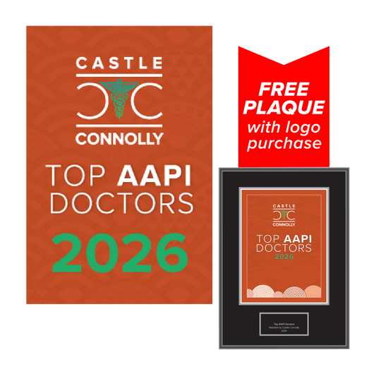2026 Top AAPI Doctors - Logo With Free Plaque