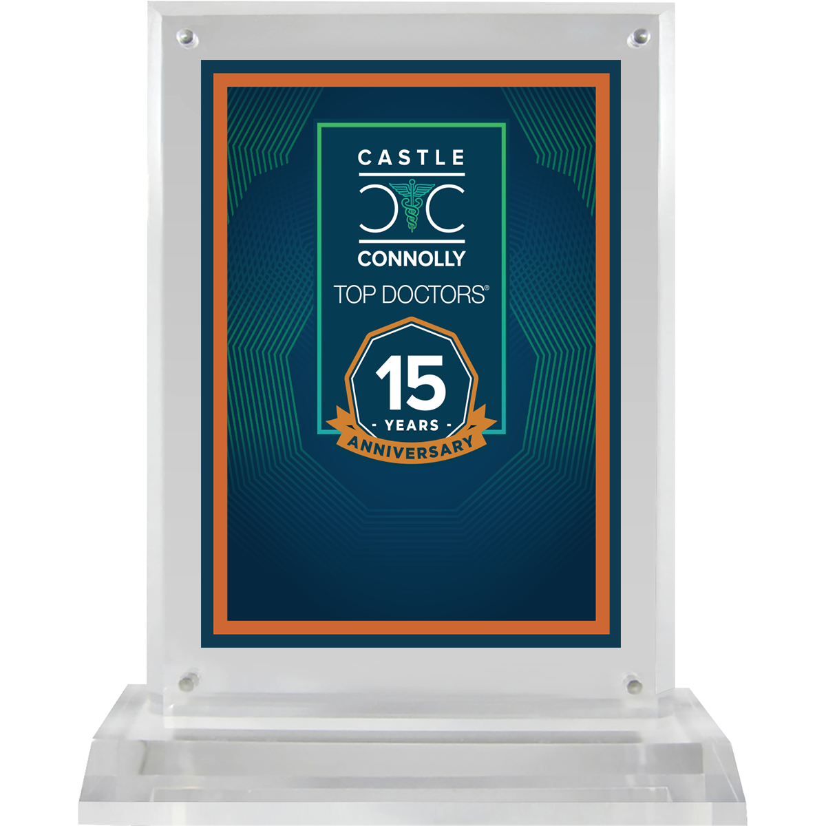15 Year Anniversary - Top Doctors - Logo With Free Plaque