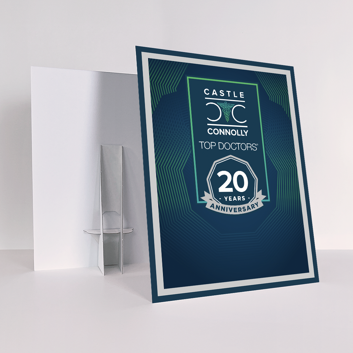 20 Year Anniversary - Top Doctors - Plaque