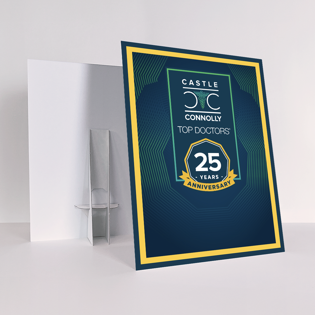 25 Year Anniversary - Top Doctors - Plaque