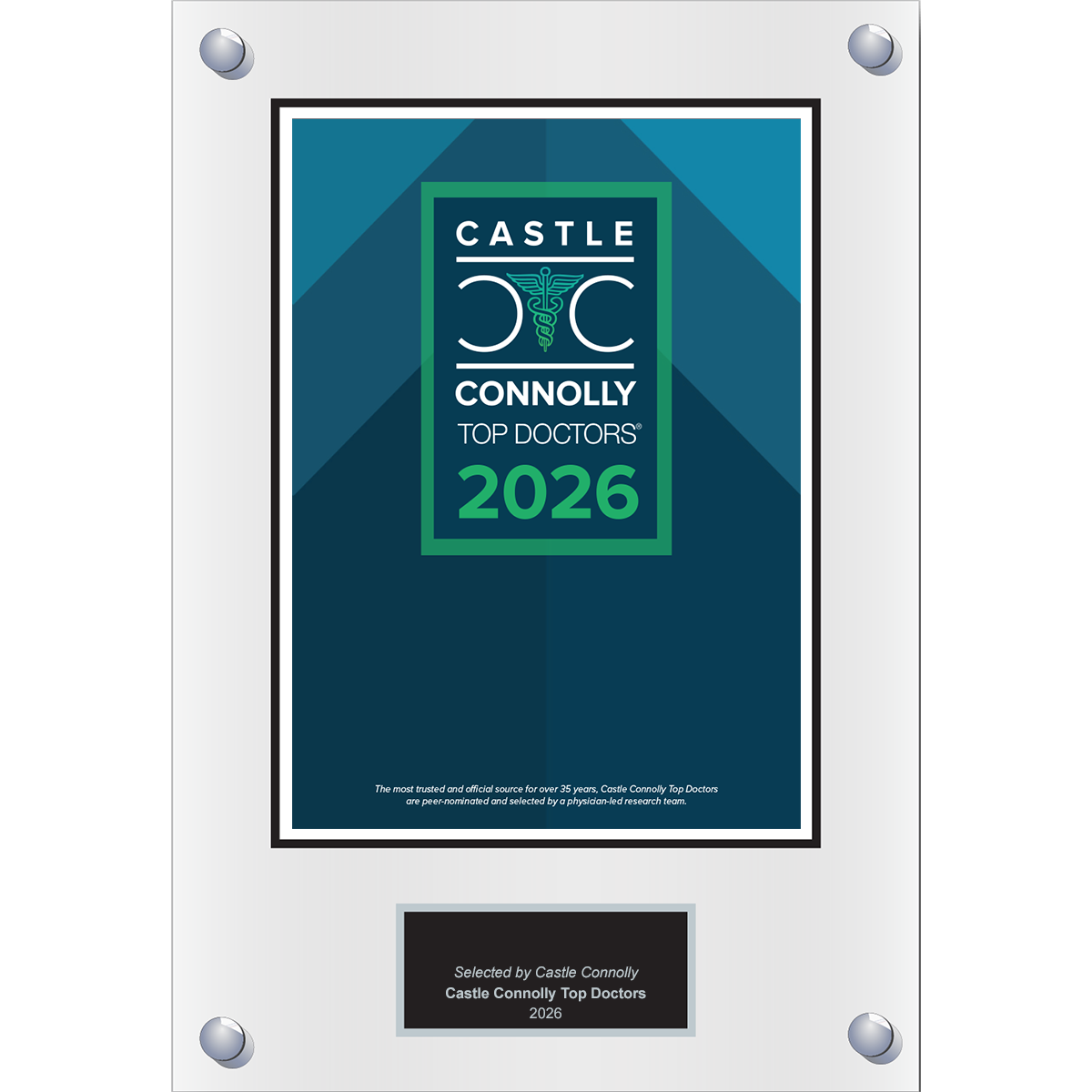 2026 Top Doctors - Logo With Free Plaque