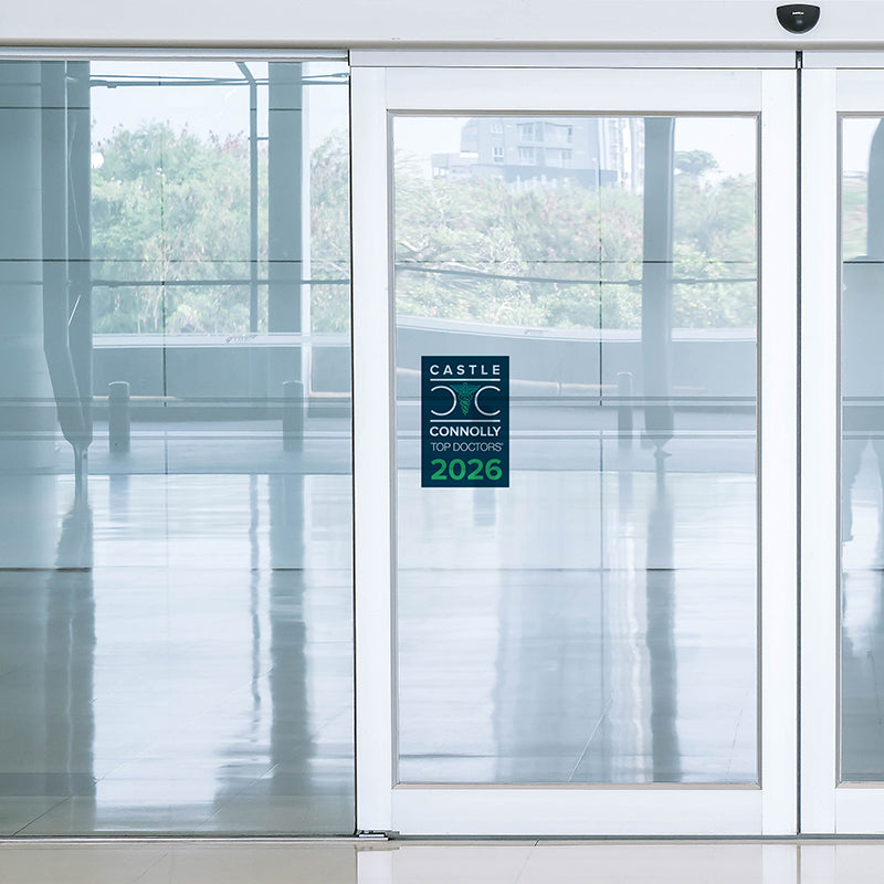 2026 Top Doctors - Window Decal