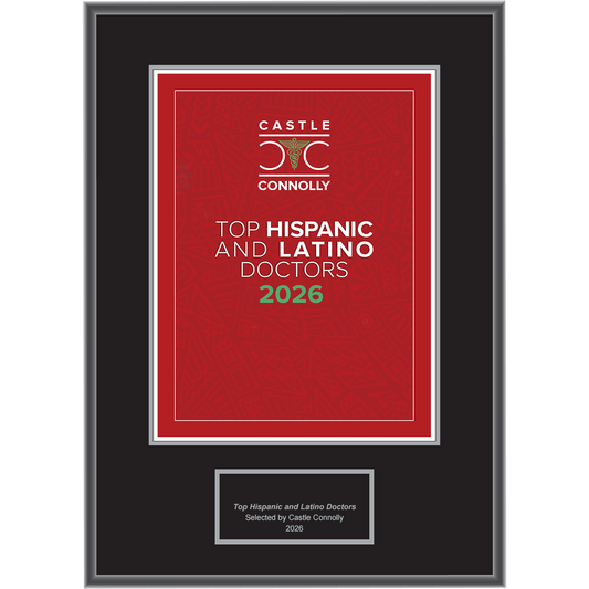 2026 Top Hispanic & Latino Doctors - Plaque