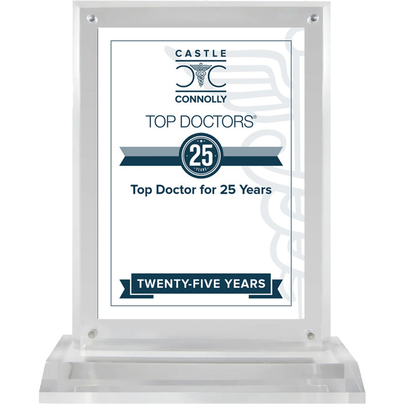 25 Year Anniversary - Top Doctors - Logo for Social, Email & Website
