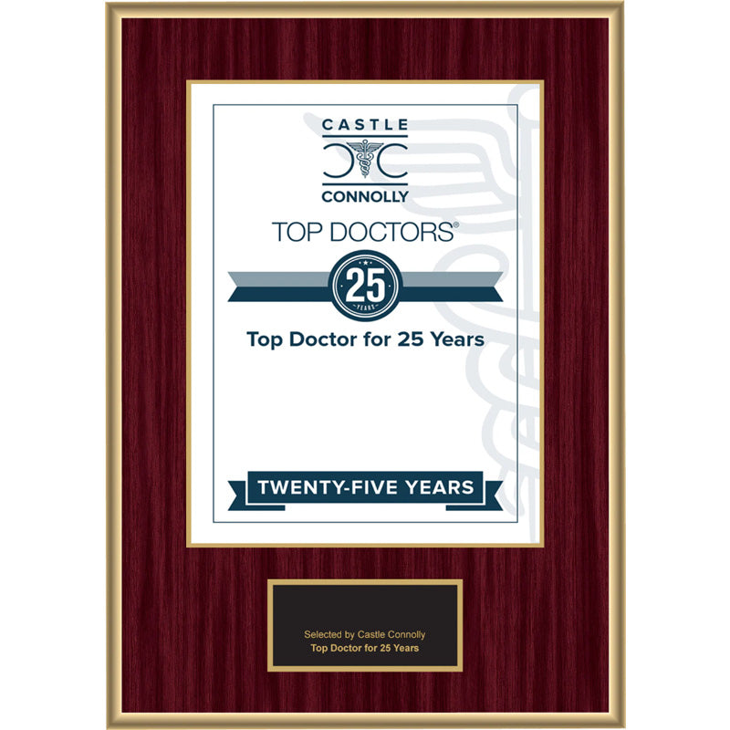 25 Year Anniversary - Top Doctors - Logo for Social, Email & Website